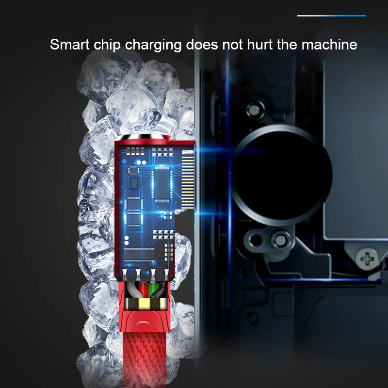 Cable cargador USB C tipo C de 1m, 2m, 3m, 90 ángulos, para Samsung, Huawei, Xiaomi, USB-C, USBC, tipo C, Cable de datos de carga rápida larga - imagen 5