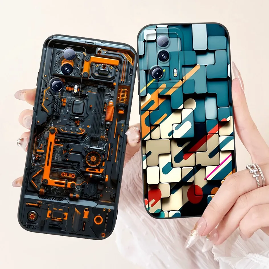 Para Xiaomi 13 Lite 2023 funda de silicona a prueba de golpes Popular mármol espacio suave silicona TPU cubierta para Xiaomi 12 Lite 5G NE Protector