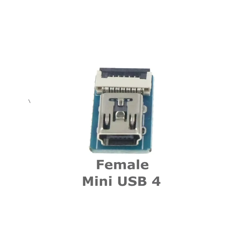 Mini USB-4 Female