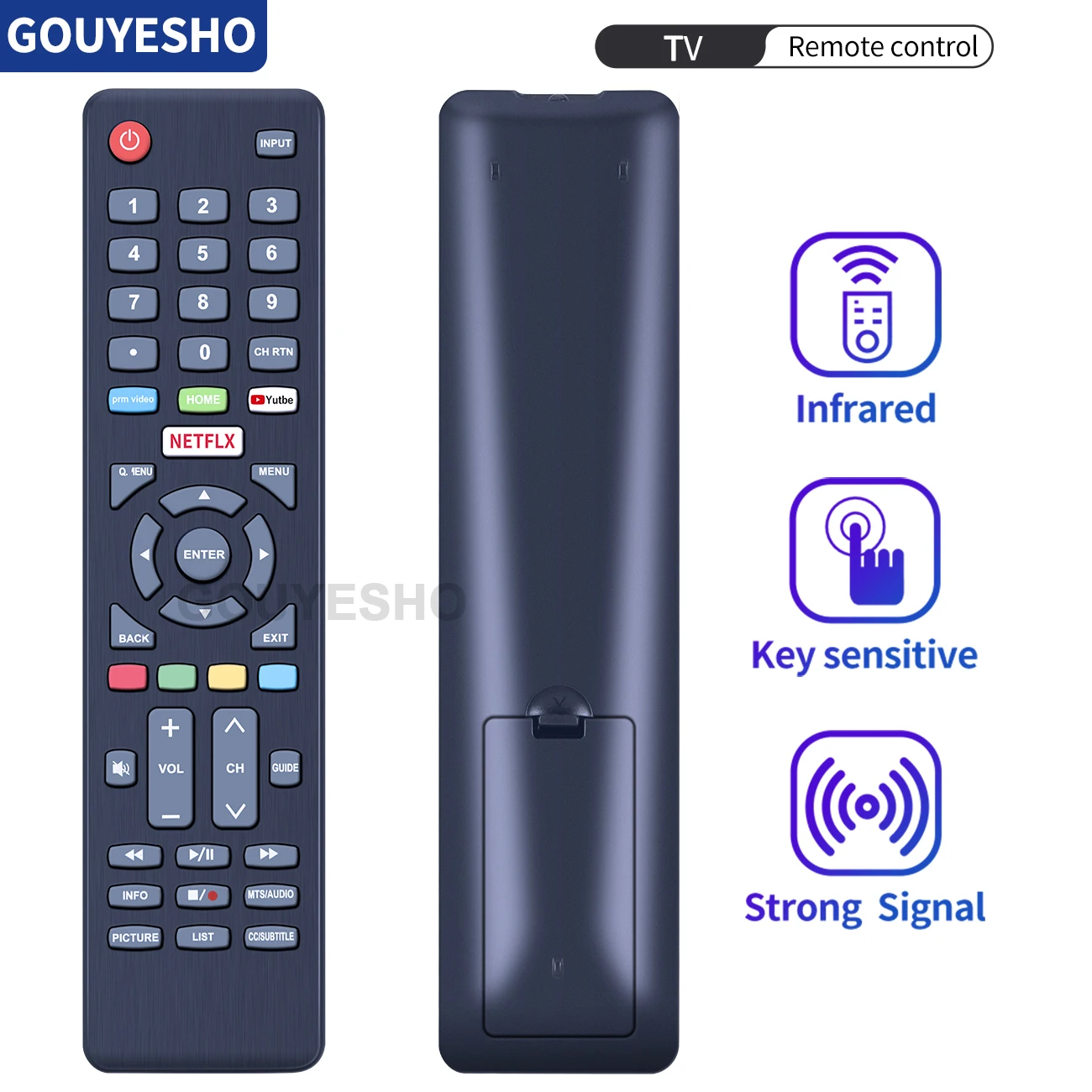 Nuevo mando a distancia para KONKA HYUNDAI Seiki Atvio Sanyo Speler GHIA DYON 3402753   Televisor inteligente - imagen 3