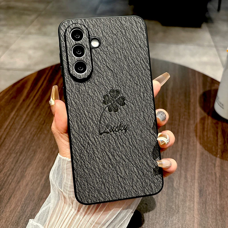 Funda de cuero Retro para Samsung Galaxy A56 A55 A54 A16 A15 A36 A26 A53 5G S25Ultra S25 Edge S24 S23 S22 S21 Ultra Plus FE - imagen 3