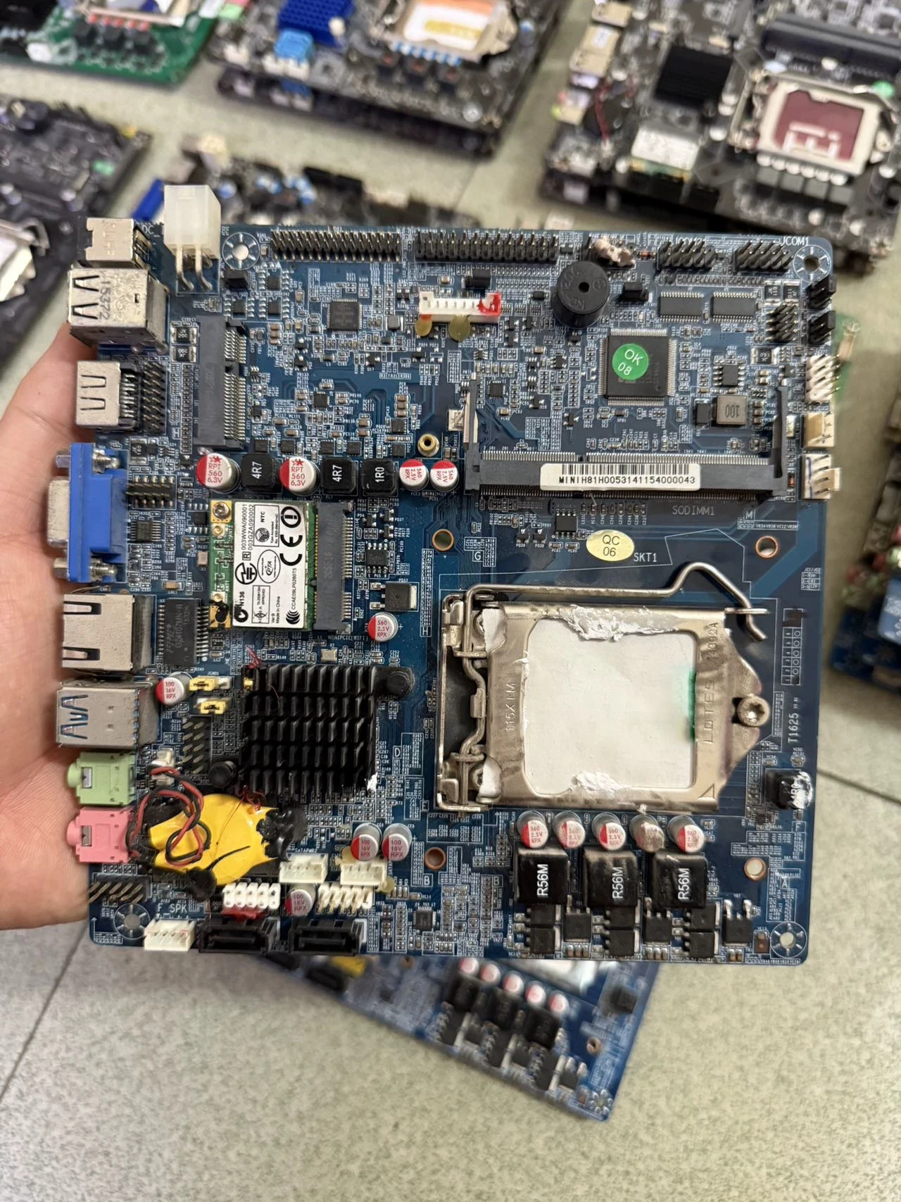 PLACA MADRE MINI H81H MINI ITX H81 - imagen 2