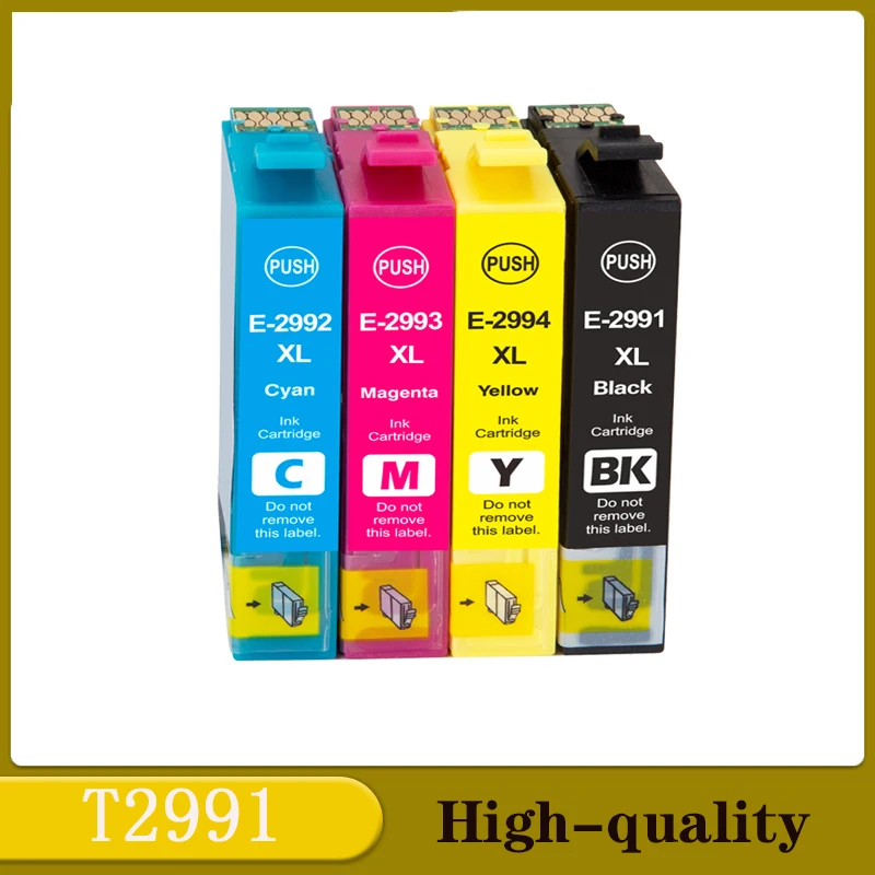 Cartuchos de tinta T2991 29 xl 29XL para epson T29XL, repuesto para tinta de impresora Epson XP235 XP245 XP247 XP255 XP257 XP332 XP335