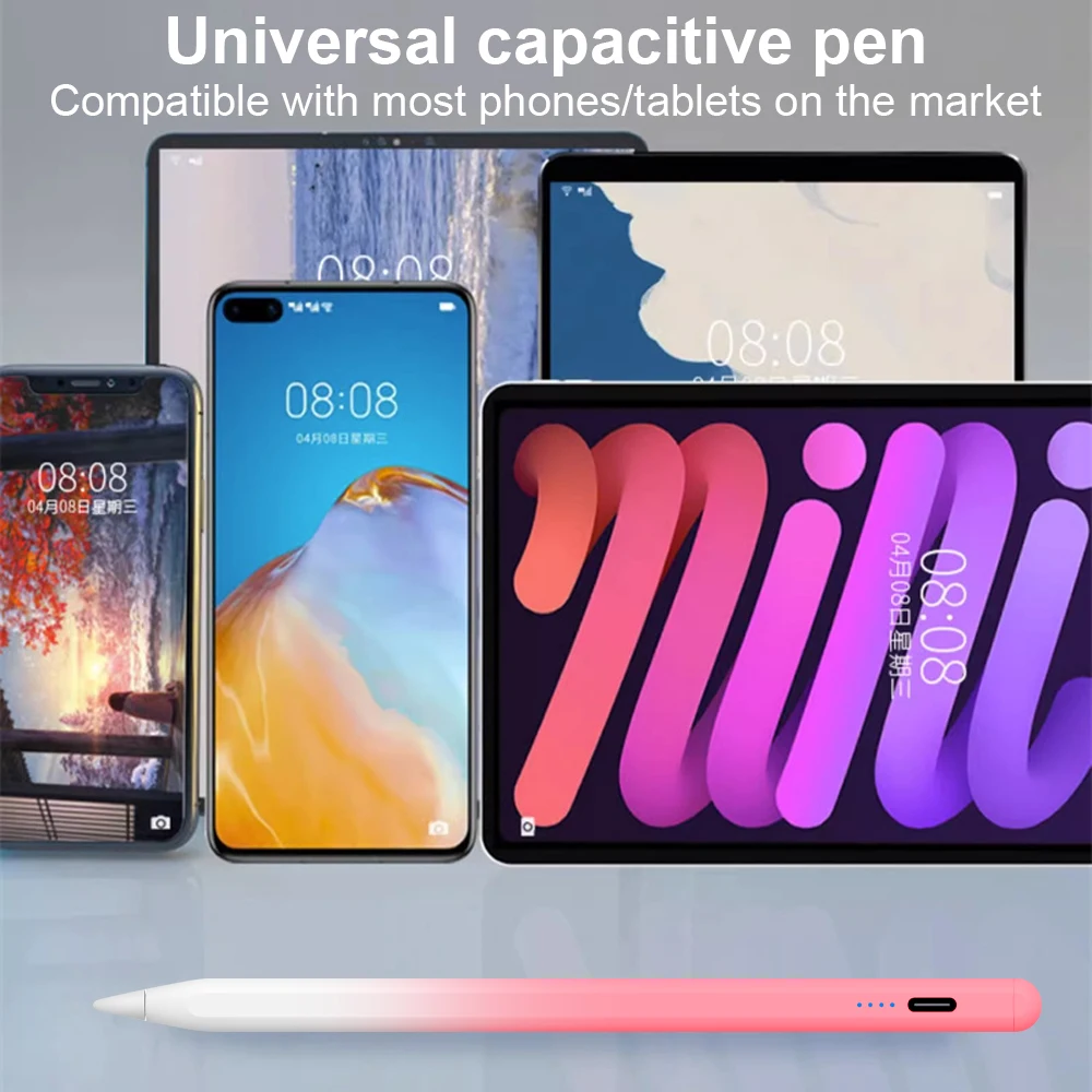 Lápiz óptico Universal para tabletas Android (no para iPad/apple Pencil) lápiz capacitivo de punta fina para Samsung Huawei Xiaomi Touch Pen - imagen 3