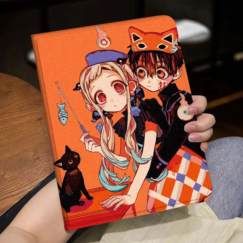 Hanako Kun arte para Huawei MediaPad MatePad Pro Air 12 X T5 T10S M6 M5 C5e SE 11 11,5 12,2 13,2 10,1 pulgadas funda para tableta - imagen 3