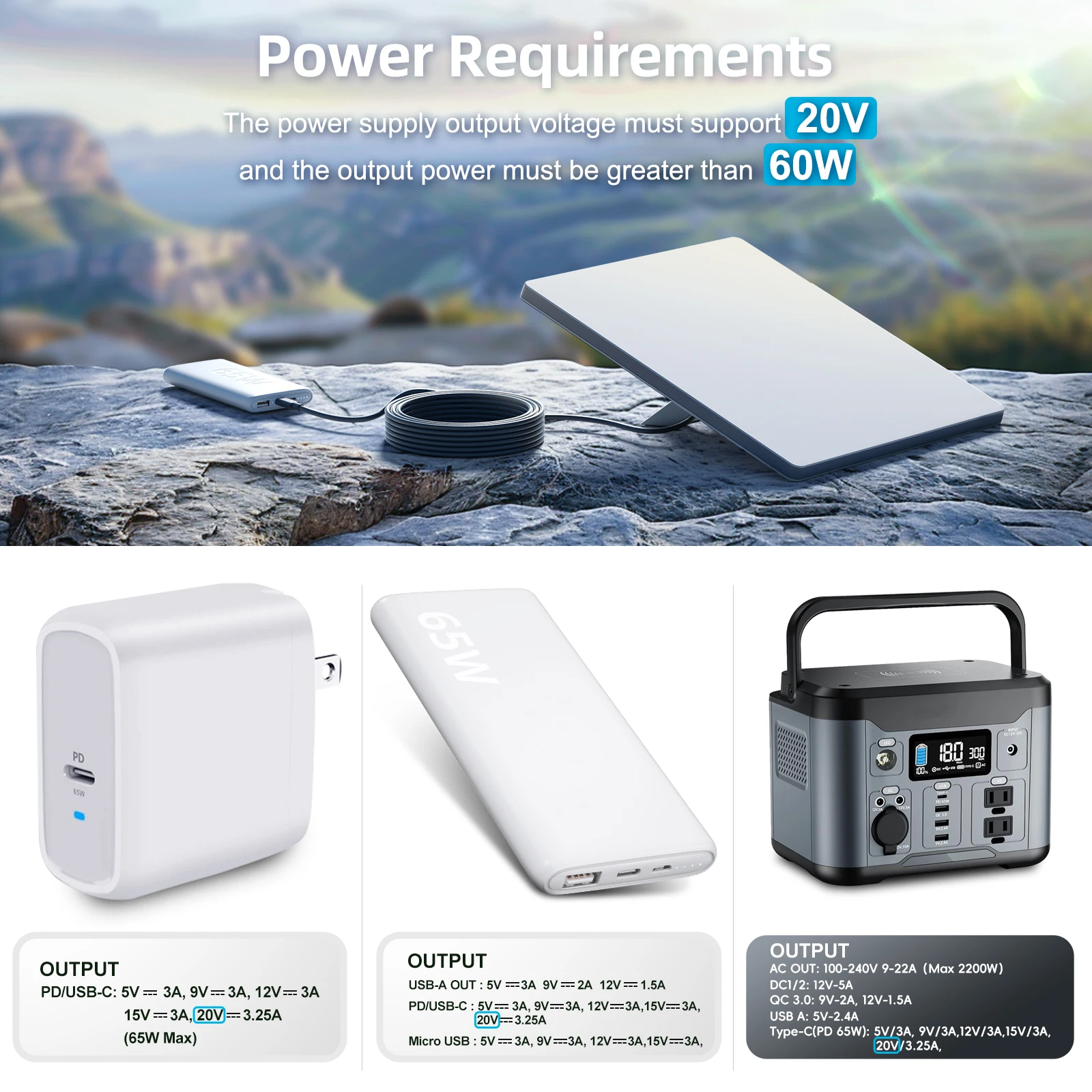 Para StarLink 2M 5M USB C a Cable de alimentación CC para Starlink Mini USB tipo C entrada a Cable de alimentación impermeable compatible con Starlink Gen3 Mini - imagen 2