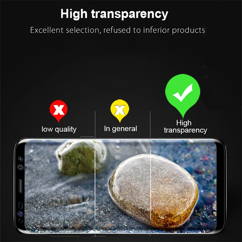 1-2 uds Protector de pantalla de huellas dactilares ultrasónico curvo película de vidrio para Oppo Reno 10 5G Protector de pantalla para Oppo Reno 10 5G Global - imagen 5