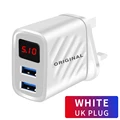UK Plug White