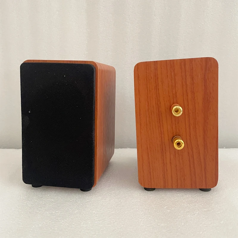Carcasa de altavoz de 3 pulgadas, Caja vacía para amplificador, Audio doméstico Diy, Audio HIFI pequeño, altavoz pasivo de madera, chasis para casa