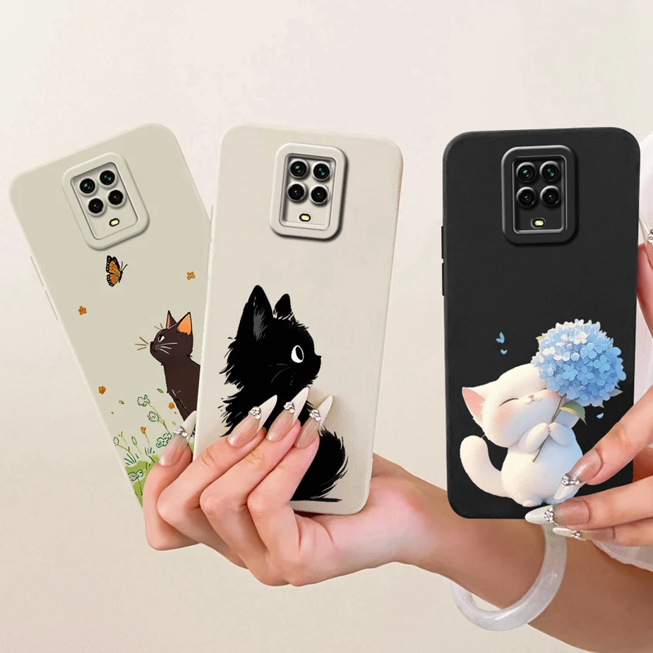 Para Xiaomi Redmi Note 9 Pro funda Note 9S elegante caramelo pintado cubierta suave TPU funda de teléfono para Redmi Note 9 Pro Max Note9 S Fundas - imagen 4