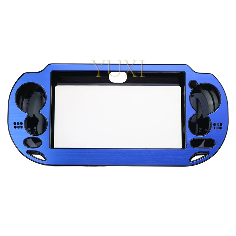 YUXI 1 pieza para PS Vita PSV 1000 multicolor carcasa de aluminio recubierta de plástico cubierta protectora de Metal cepillado - imagen 3