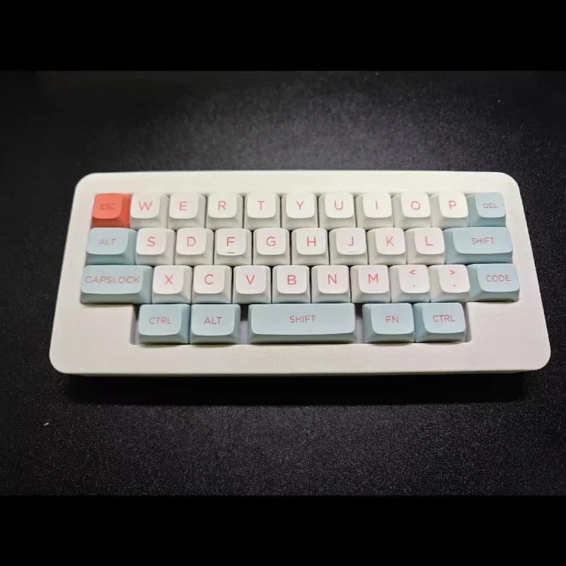 Teclado menor de modo único RGB con diseño QAZ, Kit intercambiable en caliente, Firmware QMK, Vial personalizado, teclado tipo c de 36 teclas, compatible con teclas Macro - imagen 3