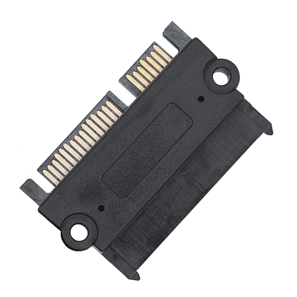 Convertidor de datos de potencia SATA macho a hembra, 22 Pines, 7 + 15 macho a hembra, adaptador SATA a SATA - imagen 2