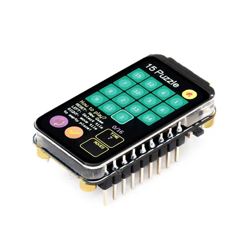 Raspberry Pi Pico 2 RP2350 Placa de desarrollo de pantalla LCD de 1,47 pulgadas RP2350A Pantalla de 1,47 pulgadas RGB color Waveshare RP2350-LCD-1.47 - imagen 2