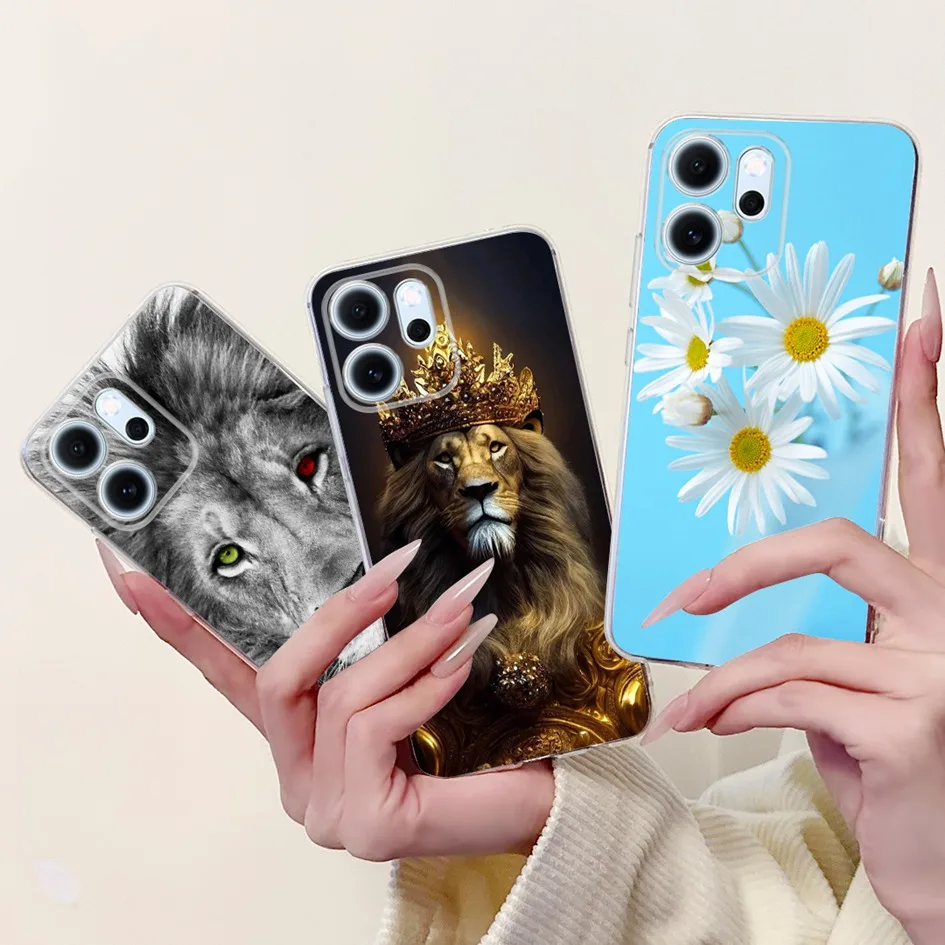 Para cubierta OPPO Reno 14F 2025 funda Reno14F Popular bambú Bowknot suave silicona transparente TPU parachoques para OPPO Reno14 F CPH2743 conchas - imagen 5