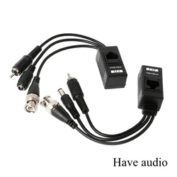 Balun Pasivo BNC RJ45 – Adaptador CCTV Vídeo y Audio