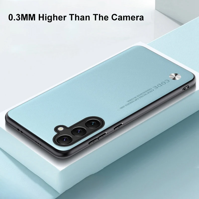 Funda de cuero PU de lujo para Samsung Galaxy A25 5G, funda trasera de silicona a prueba de golpes, funda de teléfono de protección completa para Samsung A25 Coque - imagen 5