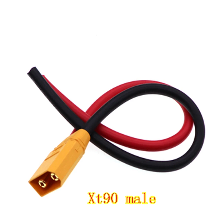 Conector de Cable XT90, enchufe XT90S macho hembra con cubierta de funda, Cable de silicona 10AWG para carga de equilibrio ESC de batería - imagen 2