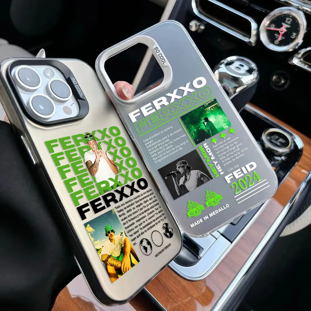 Funda de teléfono Feid Nitro Jam Ferxxo para Xiaomi Redmi Note 7 8 9 9S 10 11 12 13 Pro Plus 4G 5G, funda trasera mate anticaída