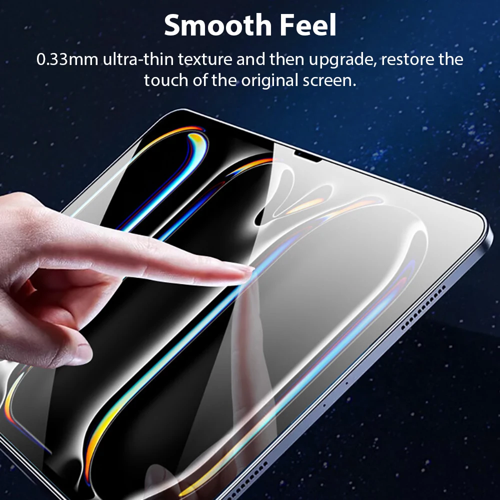 Protector de pantalla de vidrio templado para iPad Pro 13 11 M5 M4 12,9 A16 10 9 10th 9th Generación Air 5 4 3 M3 M2 Mini 7 6 Accesorios - imagen 4