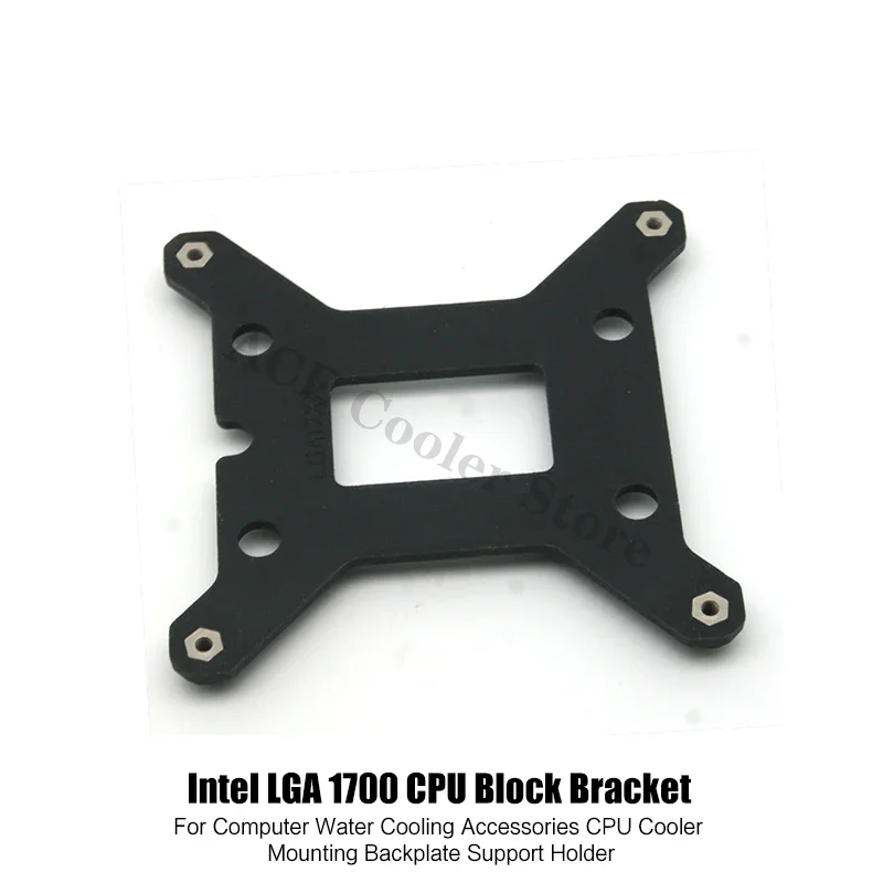 Placa posterior Intel CPU LGA1700 1800, soporte de montaje de bloque de CPU ABS - imagen 5