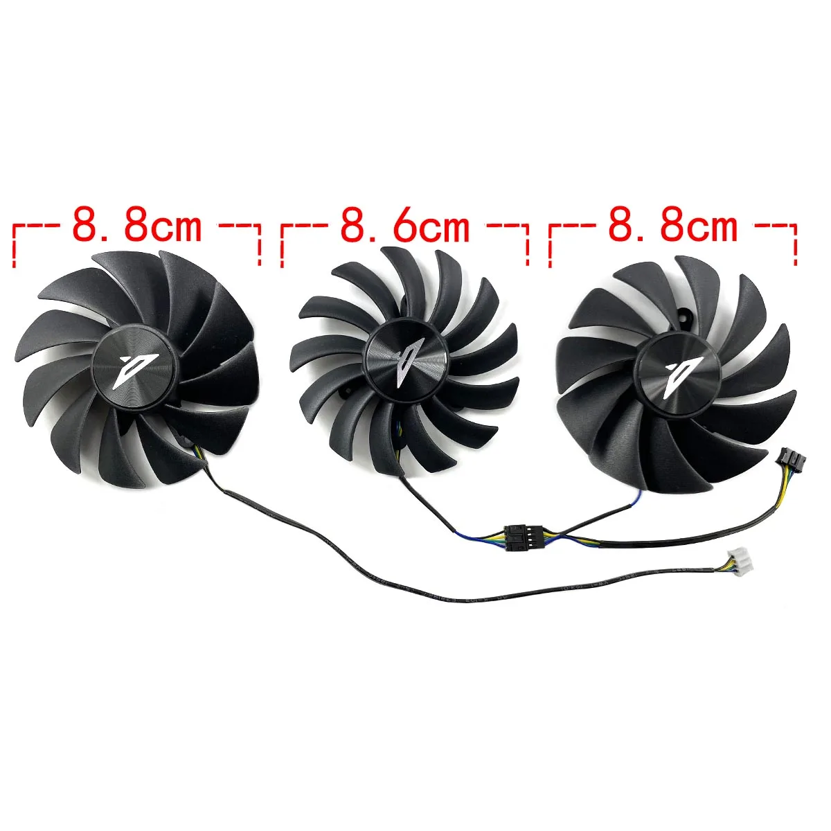 Nuevo para ZOTAC GeForce RTX3070ti 3080 3080ti 3090 PGF OC ventilador de repuesto para tarjeta gráfica GA91S2U/GA92S2U - imagen 2