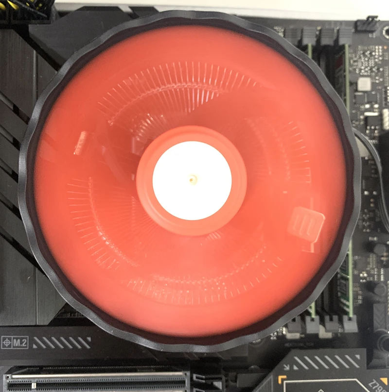 Refrigerador de aire de CPU, radiador de PC silencioso de 3 pines para Intel LGA 2011 X79 X99 1150 1151 1155 1156 1200 1700 1366 AMD AM3 AM4, ventilador de refrigeración - imagen 3