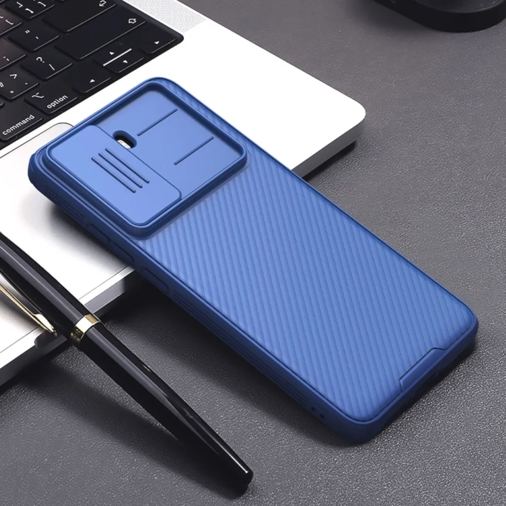 Para Poco X7 Pro funda NILLKIN funda ajustada Camshield funda protectora súper esmerilada para Poco X7 Pro cubierta protectora de lente - imagen 5