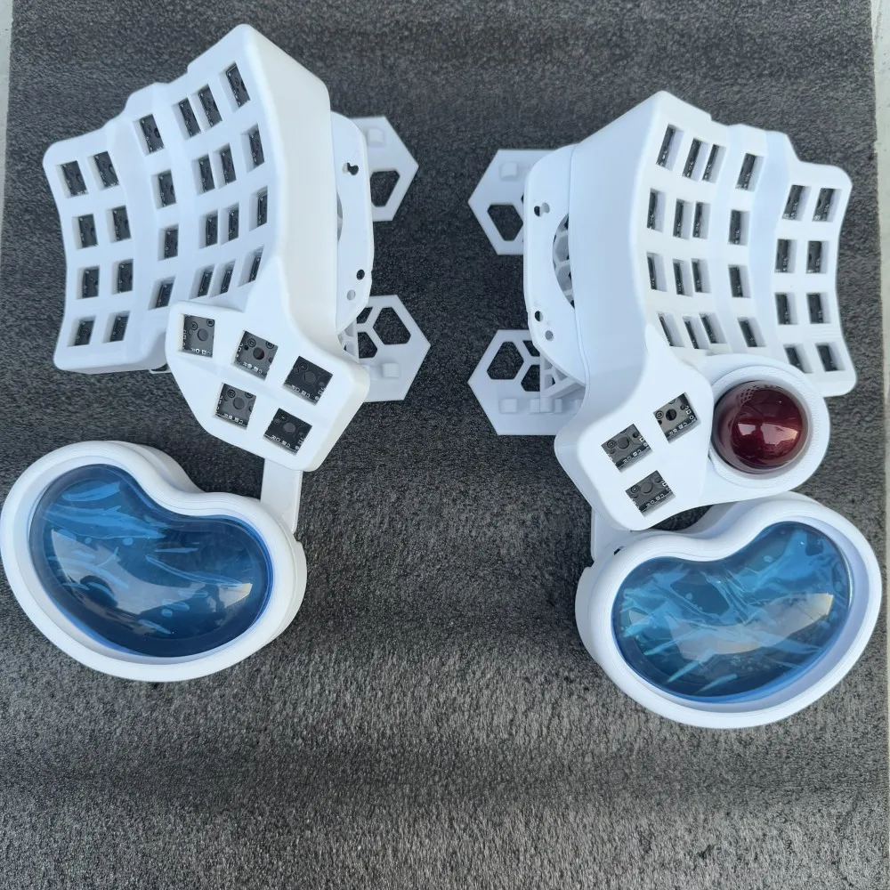 Soporte de teclado dividido Charybdis Plam Rest Teclado inalámbrico Bluetooth de intercambio en caliente personalizado Teclado de modo dual con cable Teclado monomodo para jugadores - imagen 2