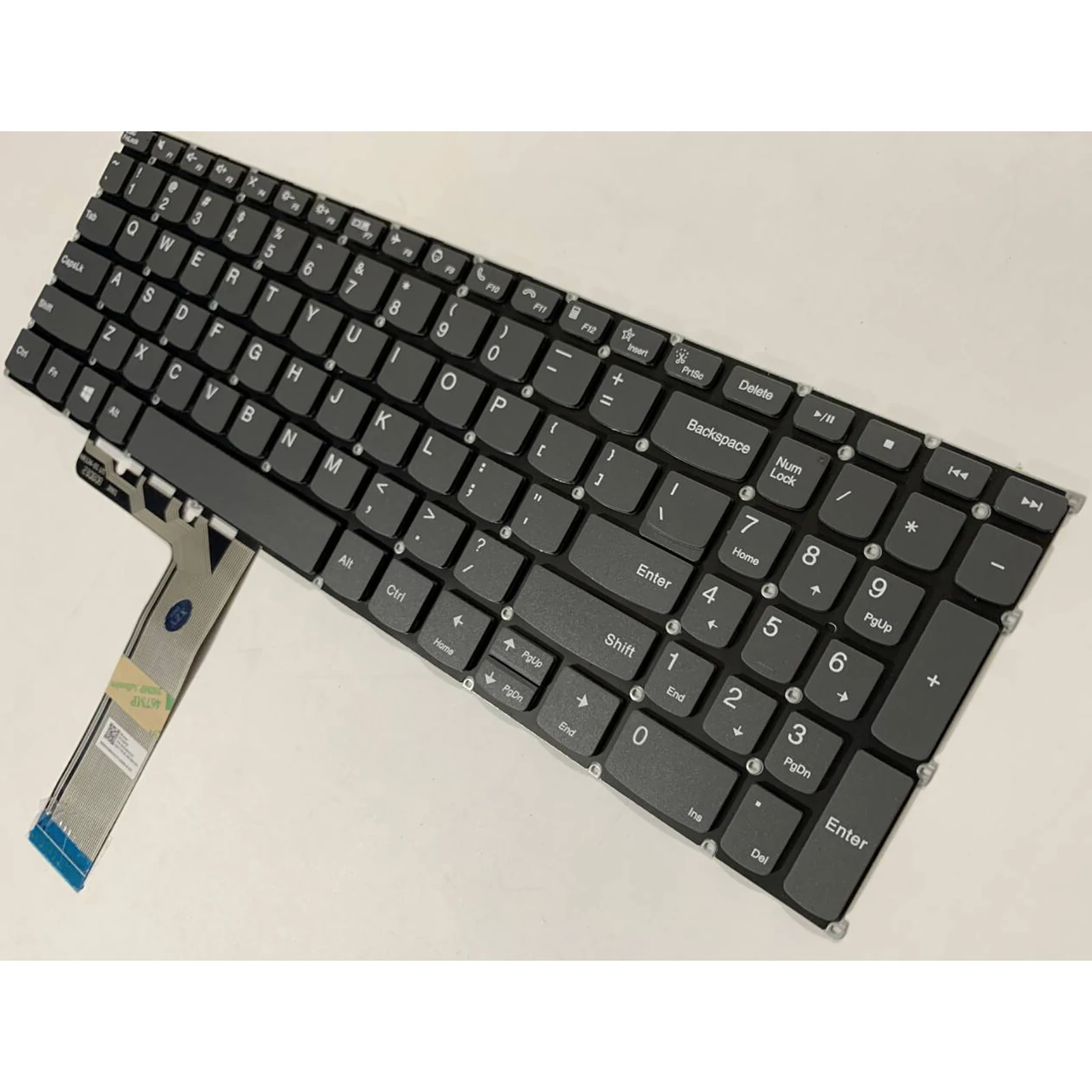 Teclado de ordenador portátil con diseño estadounidense para Lenovo IdeaPad 15ARE05 15ITL05 5-15IIL05 5-15ALC05 AIR 15 2021 - imagen 4