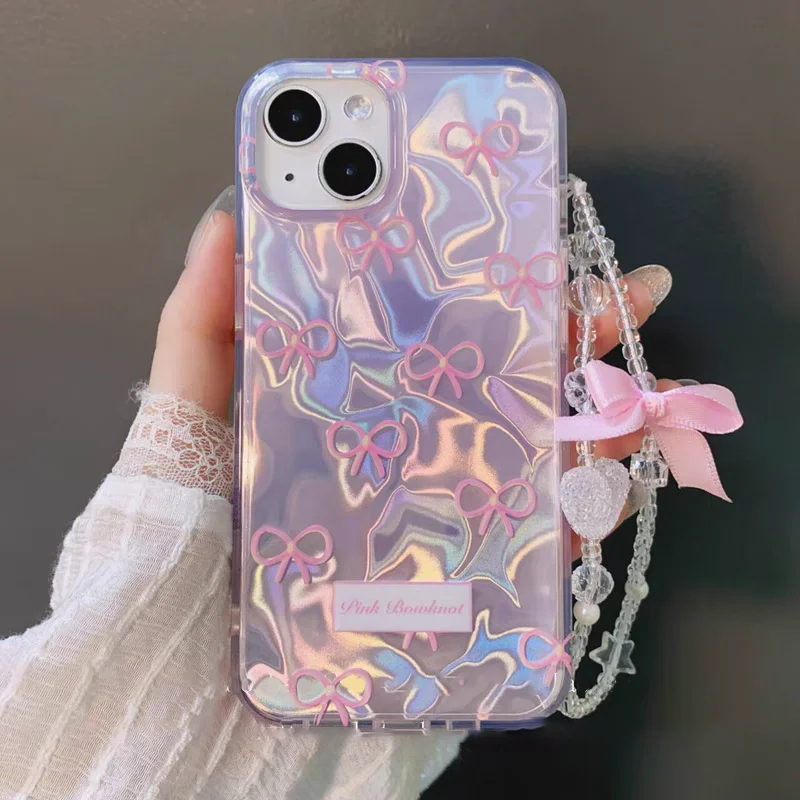 Funda con lazo de Hello Kitty para OPPO A5X A5 A78 A58 A17 A15 A35 A74 A95 A76 A96 A94 F19 Pro A9 A54S A60 A16 A53 A33 A53S A7 A12 - imagen 4