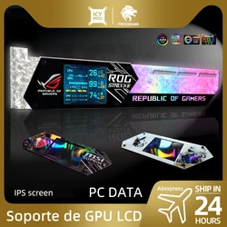 Soporte GPU LCD 2,2 pulgadas RGB VGA con detección de temperatura