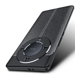 Funda TPU Antigolpes Honor Magic 5 Lite 5G Diseño Cuero Premium