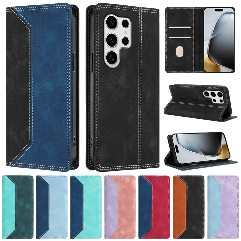 Para Samsung S23 S24 Ultra Funda magnética para Coque Samsung Galaxy S24 S23 Ultra S24 + S22 S21 Plus s23 fe s24 FE Funda de teléfono - imagen 2