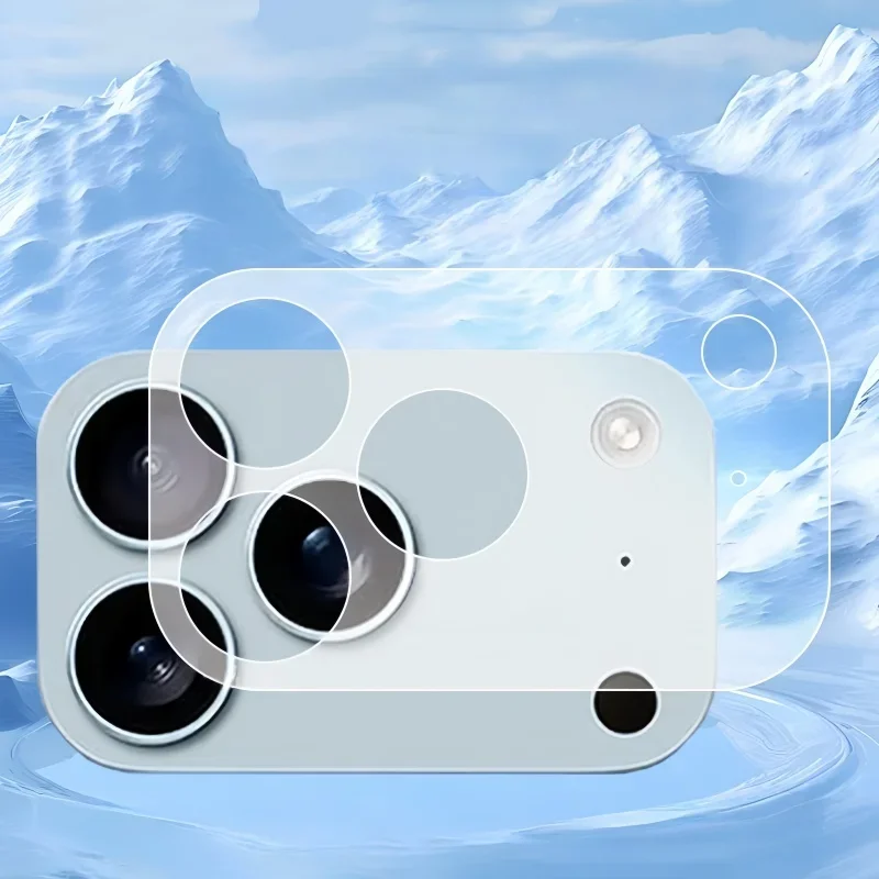 Protector de cámara mate para IPhone 17 Pro Max 17pro, tapa protectora de cristal para lente trasera de aire, 2 uds., para Iphone 17pro - imagen 4