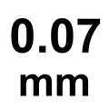 0.07mm-500g