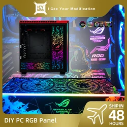 Cubierta Trasera VGA ARGB – Placa RGB Compatible Aura Sync 5V
