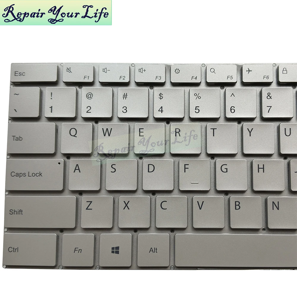 Teclado español de EE. UU. para Gto Tipo 2 MiCompuGTO inglés SP/ES España Fit Latin Laptop Teclado teclas plateadas SCDY-275-1 - imagen 5