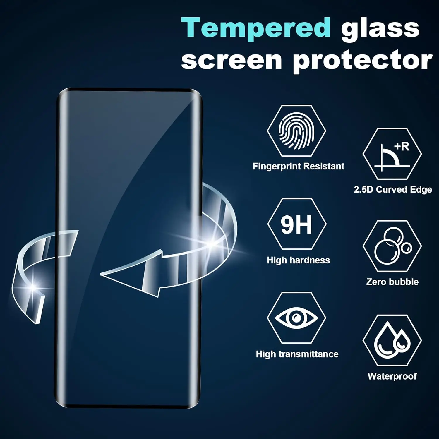 Para Xiaomi 15 Ultra 5G Protector de pantalla de vidrio templado curvo 3D Protección de cubierta completa transparente ultrafina - imagen 4