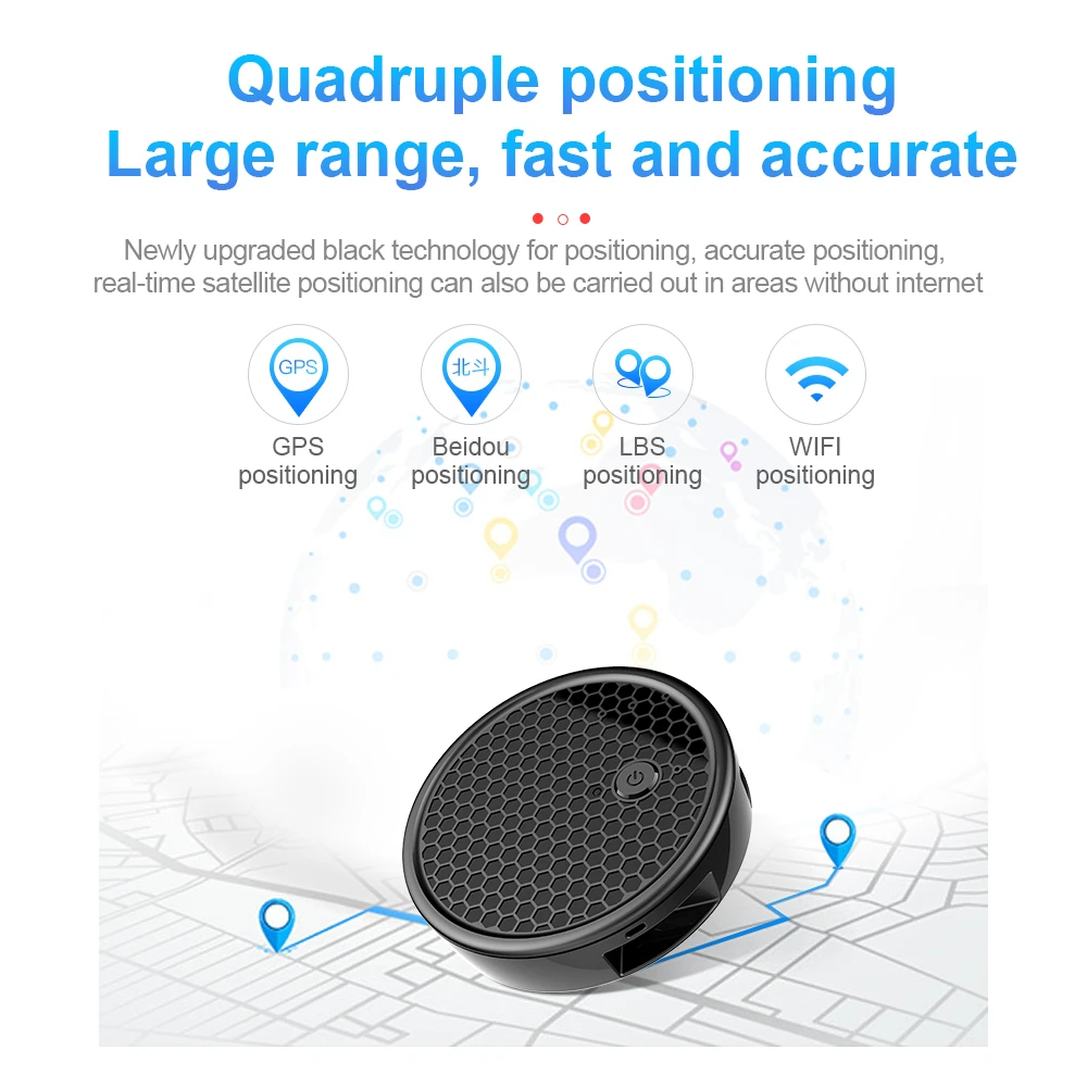 Mini grabadora activada por sonido, aplicación móvil, Control remoto con Gps, valla electrónica, alarma automática, grabación inteligente de cancelación de ruido