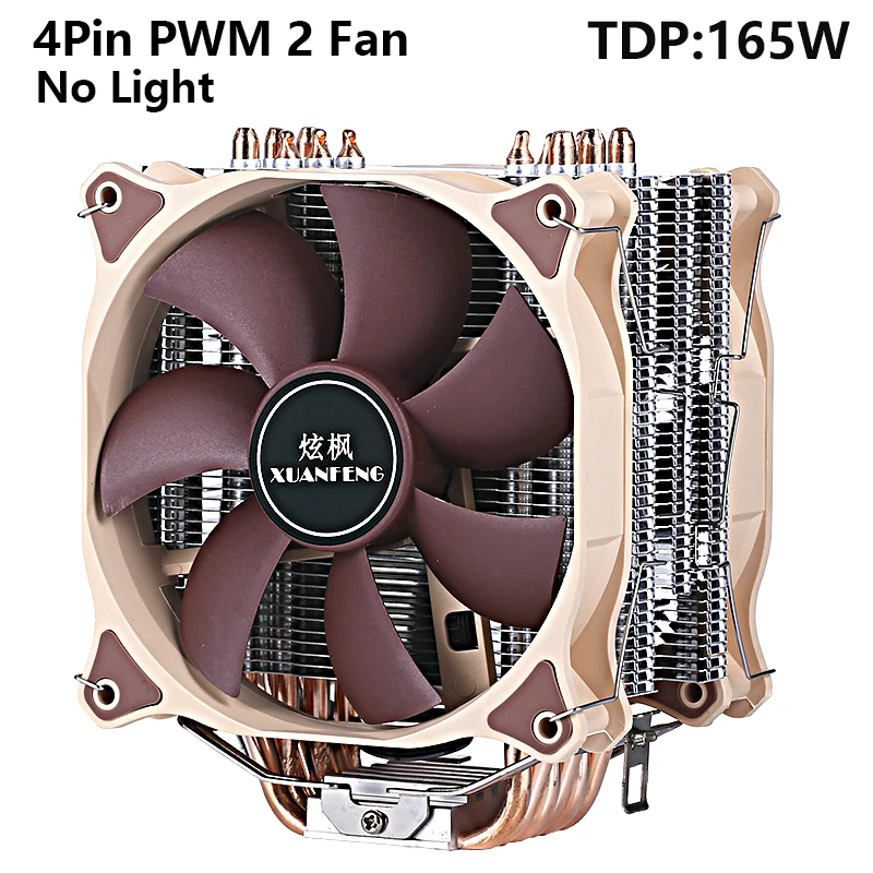 6 Heat-pipe 4P 2 Fan