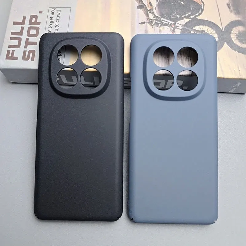 Funda esmerilada para Redmi Note 15 Pro Plus, funda dura ultrafina de piedra arenisca para teléfono de PC para Redmi Note 15pro 5G 14pro + parachoques mate