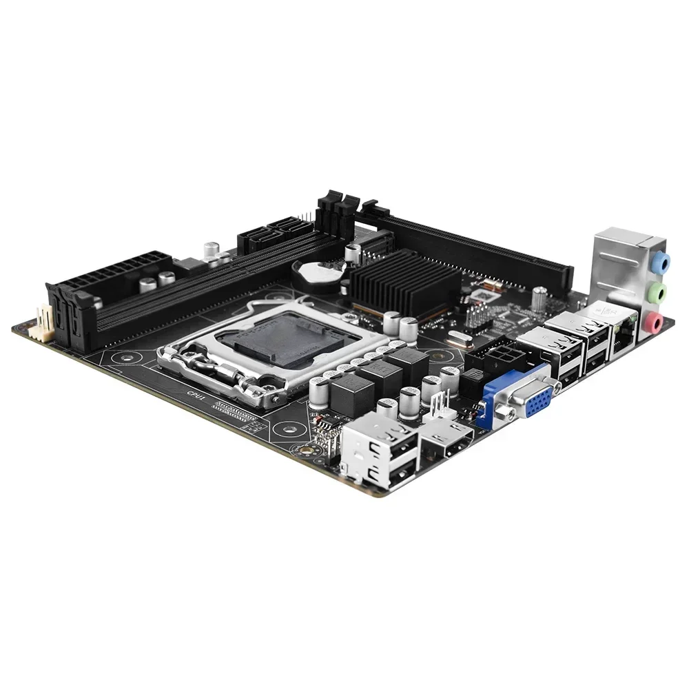 Kit de placa base H61S con procesador I5 3570, LGA1155, 2x8GB, 16GB, DDR3, memoria RAM de PC, tarjeta madre de escritorio ITX con NVME M.2 - imagen 3