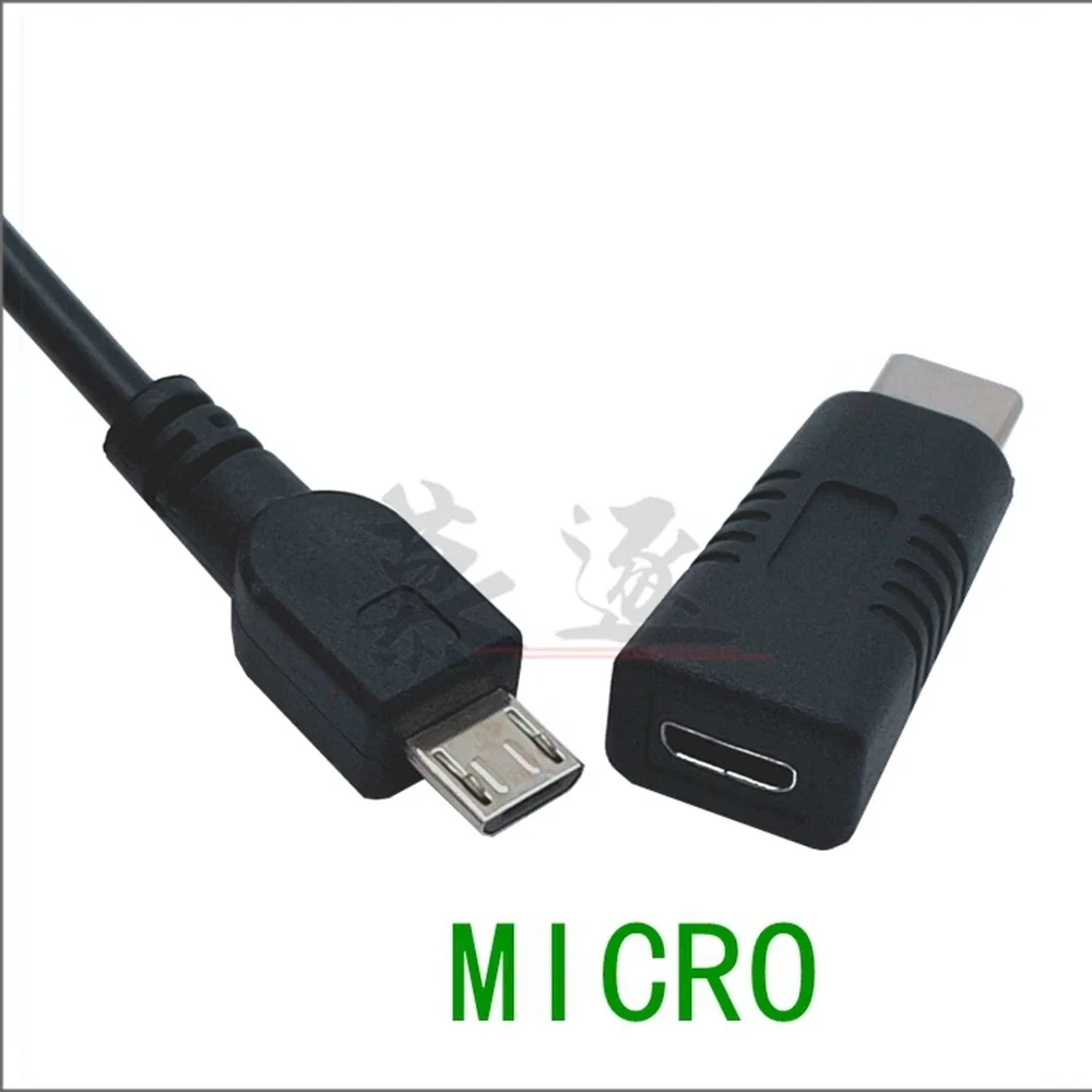Tipo C Mini/Micro USB adaptador hembra A macho, cable de datos adaptador de carga hembra A tipo T/V8 - imagen 5