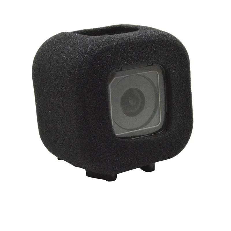 Funda de espuma de esponja para parabrisas a prueba de viento, funda protectora de espuma de alta densidad para Gopro Hero 4 5 Session, accesorios para cámaras deportivas - imagen 5