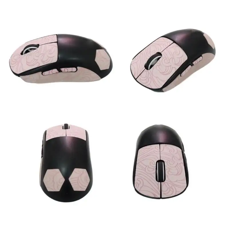 R53C Gaming Mouse Grip Tape Pre Cut For Perfect For GPRO 2 Wireless Mouse Side Stickers Enhances Grip And Absorbs Moisture - imagen 5