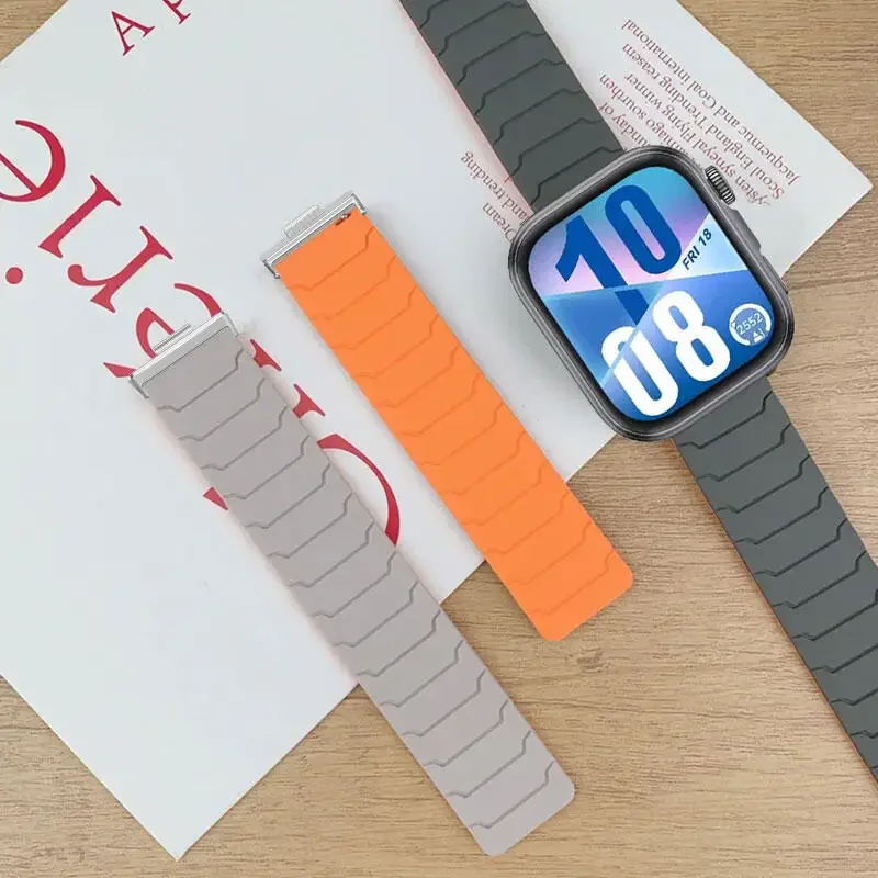 Correa de bucle magnético para Huawei Watch Fit 4 Pro 3, pulsera deportiva de silicona para Huawei Fit 4 3 Fit 4Pro, correa de repuesto - imagen 5