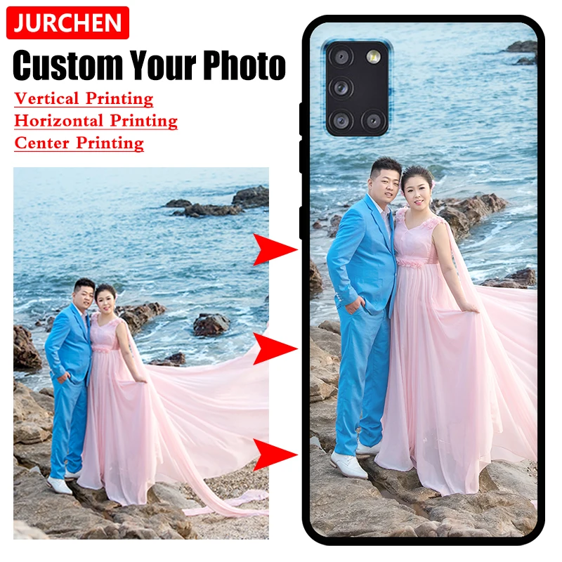 JURCHEN-funda de fotos personalizada para OPPO A11 A11X F19 F19S K10 K5 K7X K9X K9S X7 Max Realme 9i 9 V25 Pro Plus, cuero de vidrio de silicona