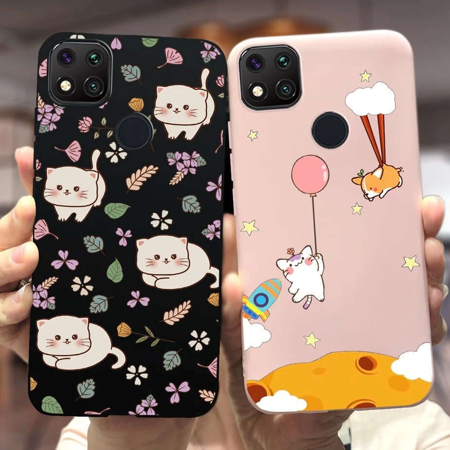 Funda trasera para Xiaomi Redmi 9C, carcasa de TPU suave pintada con dulces encantadores, NFC, 6,53 pulgadas - imagen 5