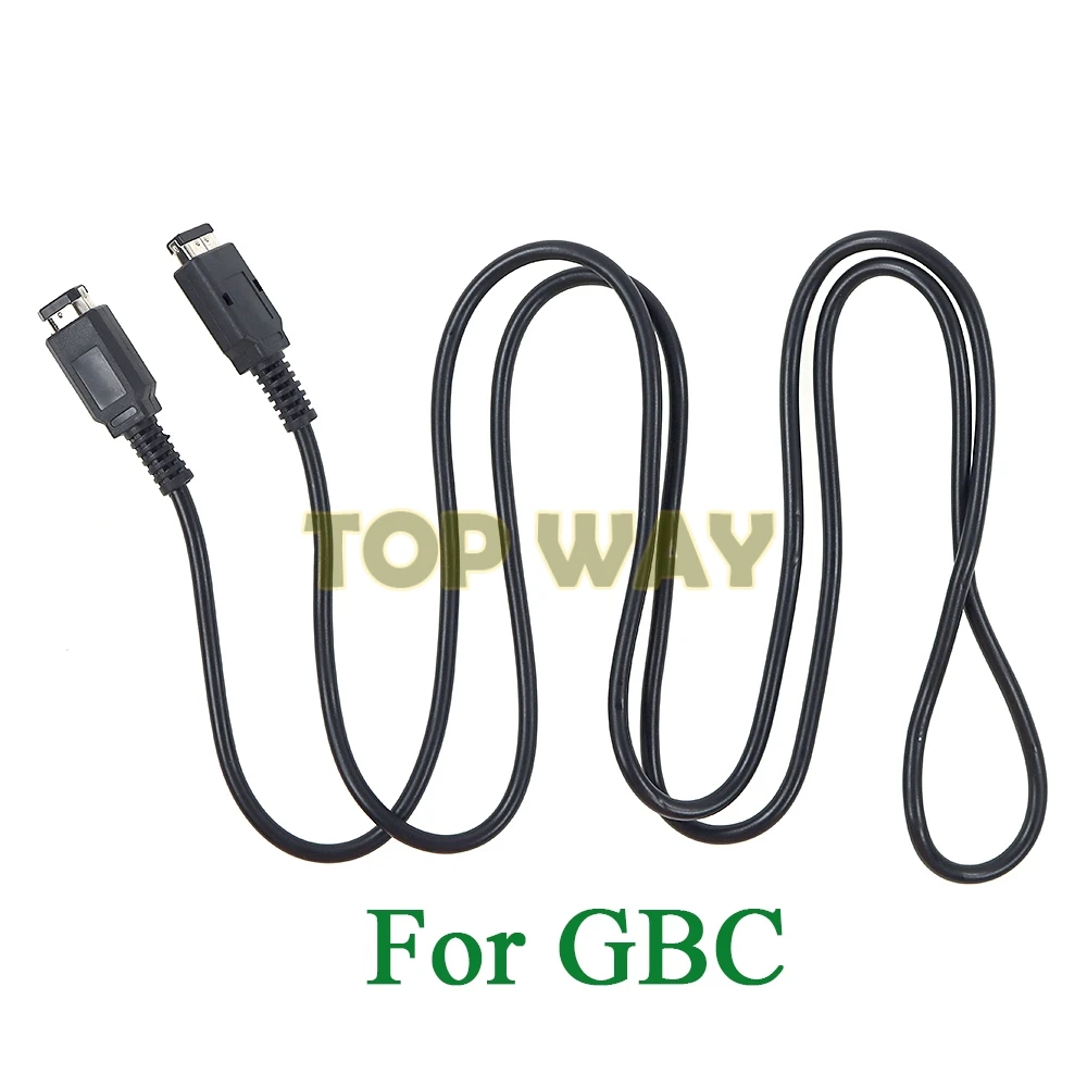 10 Uds. Cable de conexión de enlace de juego de 2 jugadores de 1,2 m para luz de bolsillo de Color Gameboy para GBC GBP GBL